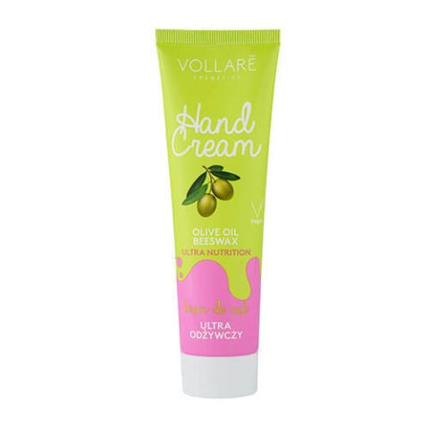 Vollare Handcreme Ultra nährende Handcreme mit Olivenöl, 100 ml