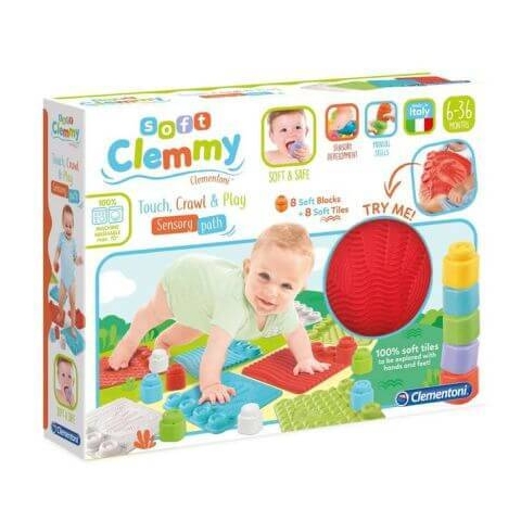 Clemmy Sinnesmatten, +6 Monate, Clementoni