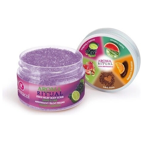 DERMACOL AROMA RITUAL Körperpeeling Traube-Limette 1×200 g, Körperpeeling