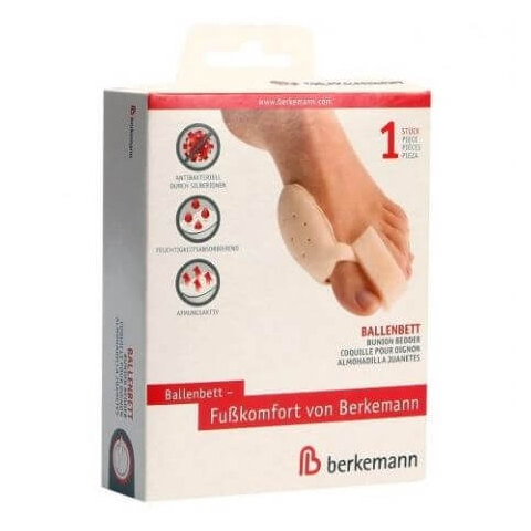 Polster zum Schutz des Sattels und des Hallux Valgus 8147, 1 Stück, Berkemann