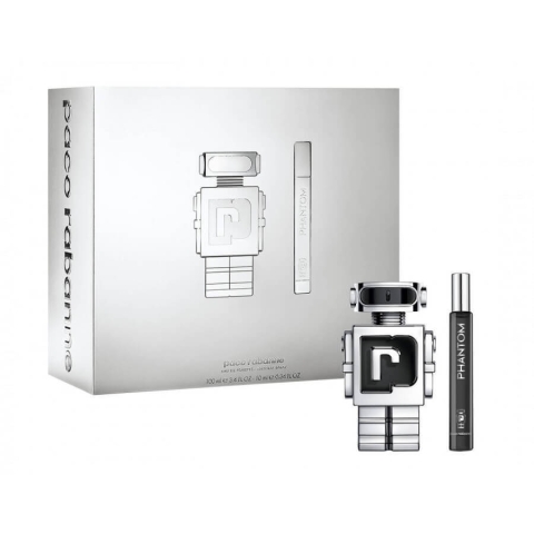 Paco Rabanne Phantom, Eau de Toilette, 100ml + Eau de Toilette, 10ml