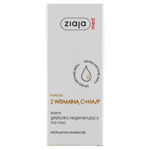 Ziaja Med Wrinkle Profession, tiefenregenerierende Nachtcreme, 50 ml