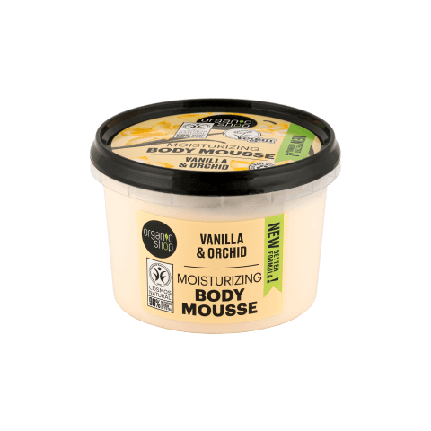 Organic Shop Vanille-Körper-Mousse, 250 ml