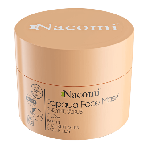 Nacomi Papaya Gesichts Enzym Maske mit Papain, 50ml
