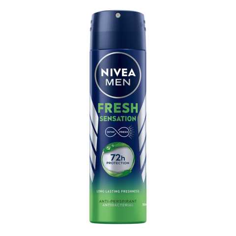 Nivea Men Fresh Sensation, Antitranspirant-Spray für Männer, 150 ml