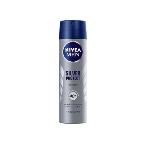 Nivea Men Silver Protect Antitranspirant Spray, 150ml
