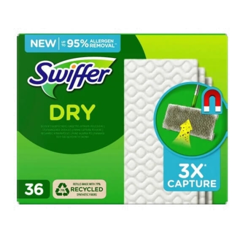 Swiffer Anti-Staub Bodenwischtücher, 36 Stück