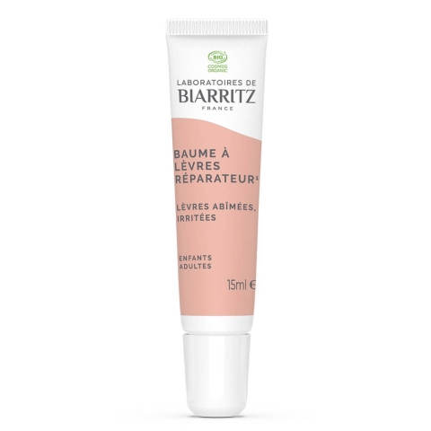 Laboratoires De Biarritz Bio-Lippenbalsam Repariert, beruhigt und schützt 15ml