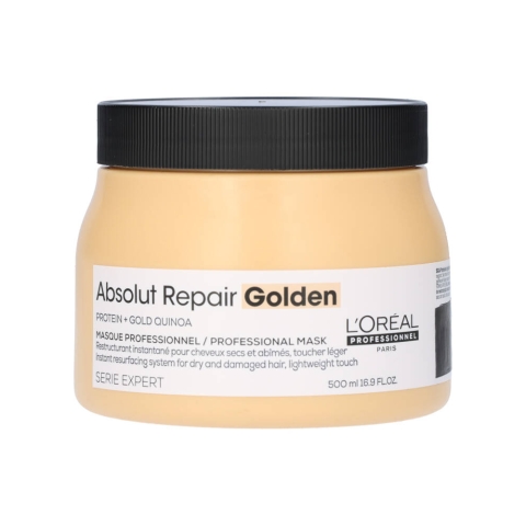 Loreal Absolut Repair Protein Golden + Gold Quinoa Mask 500 ml