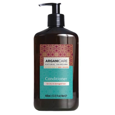 Arganicare Shea Butter Conditioner für trockenes und geschädigtes Haar, 400ml