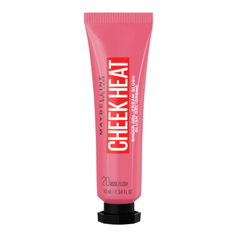 Maybelline New York Wangenhitze Rouge 20 Rose Flash, 10 ml