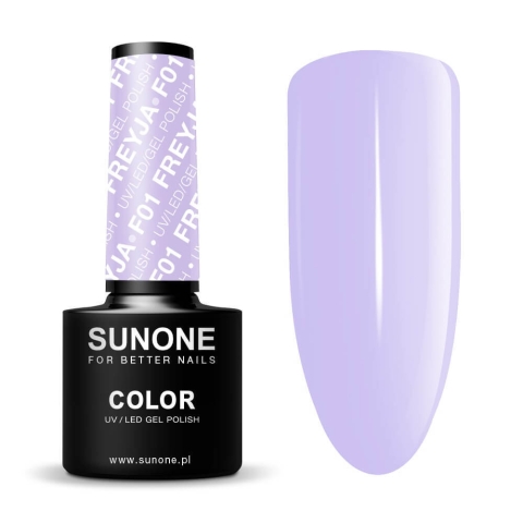 Sunone UV/LED Gel Polish Farbe Hybrid Lack F01 Freyja, 5ml
