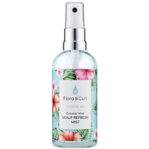 Flora amp; Curl Coconut Mint Scalp Refresh Mist, 100 ml
