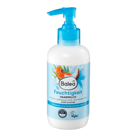 Balea Feuchtigkeitsspendende Haarmilch, 200 ml