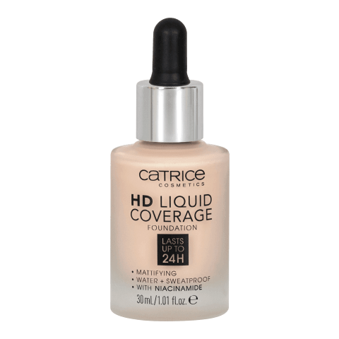 Catrice HD Liquid Coverage Foundation 020 Rose Beige, 30 ml