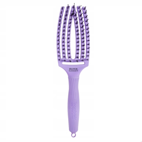 Olivia Garden FingerBrush Combo Medium Haarbürste Lavendel