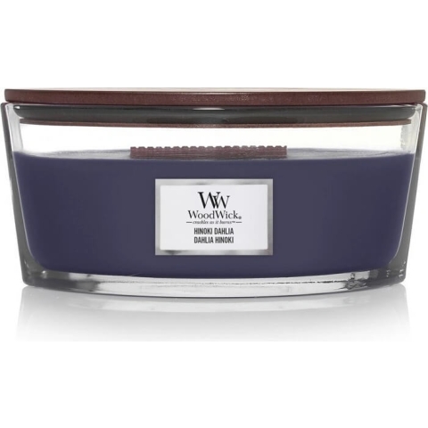 WoodWick Boot Hinoki Dahlia Kerze 1×453,6 g, Duftkerze