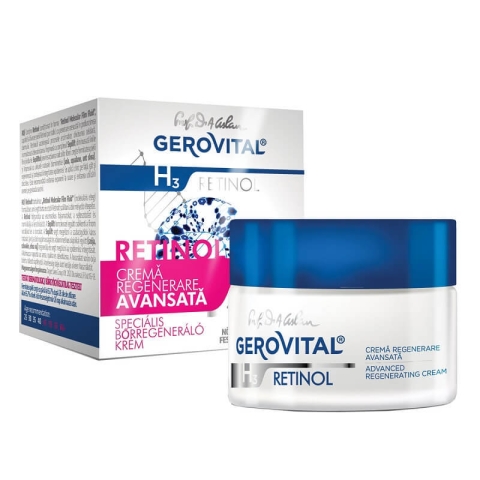 Gerovital H3 Retinol Regenerationscreme, 50 ml, Farmec