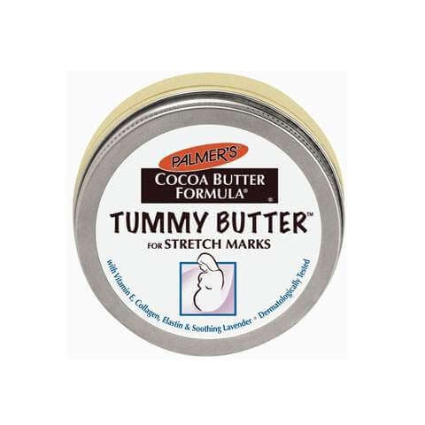 Anti-Dehnungsstreifen-Butter für den Unterleib Fromula Kakaobutter, 125 g, Palmer's