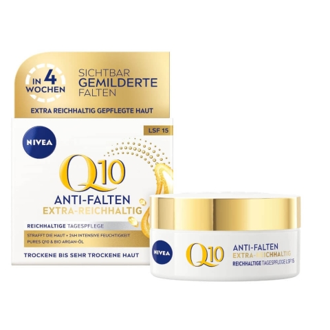 Nivea, Q10 Power extra reichhaltig, Tagescreme, 50ml