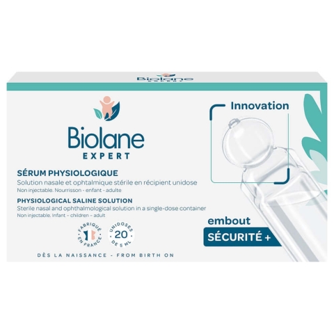 Biolane Expert Physiologische Serum für Kinder 20x5ml 20 unidoses de 5ml
