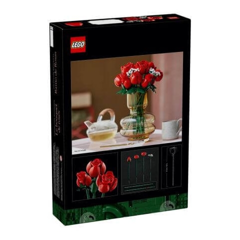 Rosenstrauß, ab 18 Jahren, 10328, Lego Icons