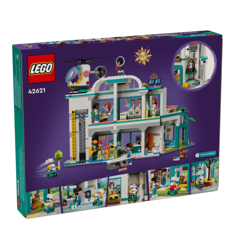 Heartlake City Hospital, ab 7 Jahren, 42621, Lego Friends