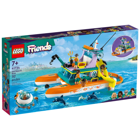 Rettungsboot auf See, ab 7 Jahren, 41734, Lego Friends