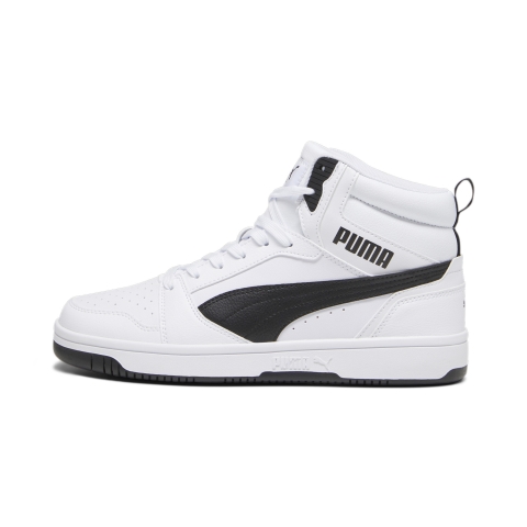 Puma Rebound Sneakers Schuhe | Mit Plain | White/Black | Größe: 38