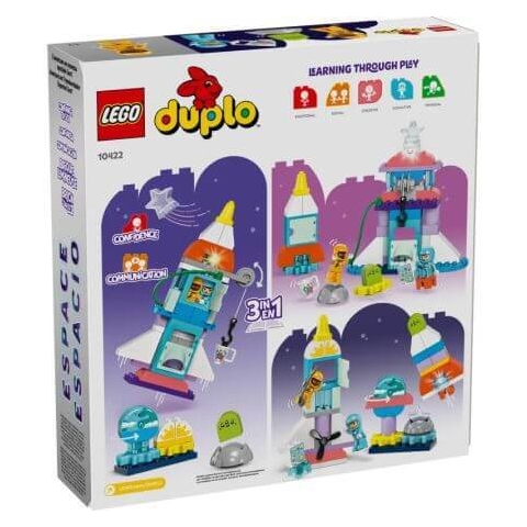 3 in 1 Space Shuttle Abenteuer, +3 Jahre, 10422, Lego Duplo