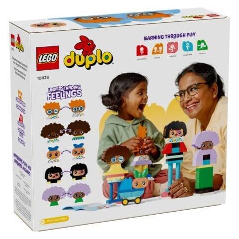 Baubare Menschen mit großen Gefühlen, +3 Jahre, 10423, Lego Duplo