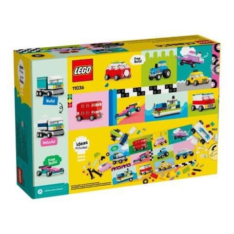 Kreative Fahrzeuge, +5 Jahre, 11036, Lego Classic