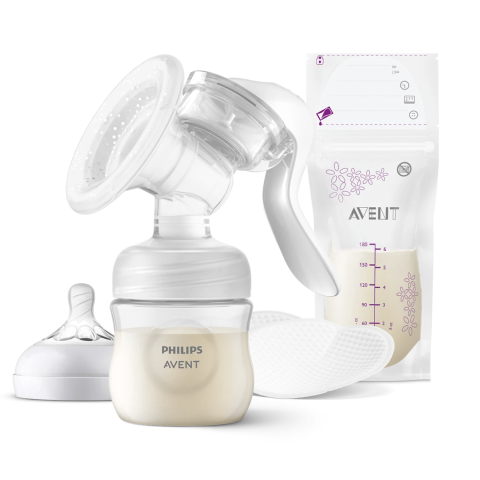 Handpumpe mit Zubehör, SCF430/20, Philips Avent