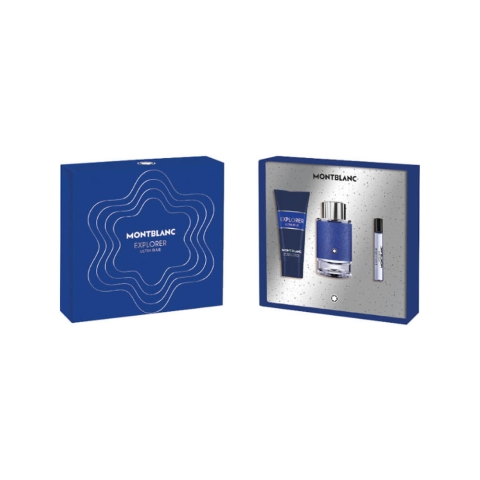Montblanc Explorer Ultra Blue EDP Gift Set 100 ml