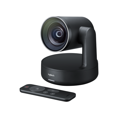 Rally Camera Premium-PTZ-Kamera mit Ultra-HD-Bilderfassung und automatischer Kamerasteuerung - Dunkelgrau