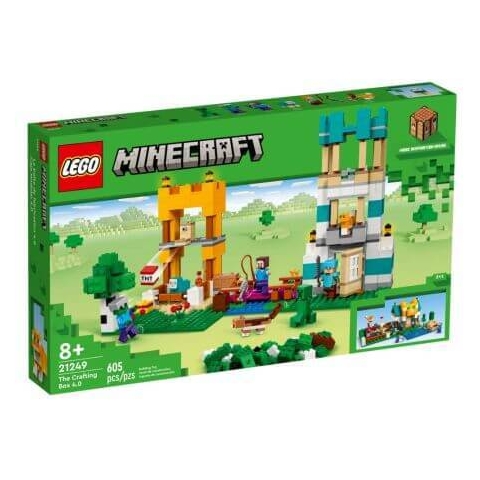 Handgefertigte Arbeitsbox, ab 8 Jahren, 21249, Lego Minecraft