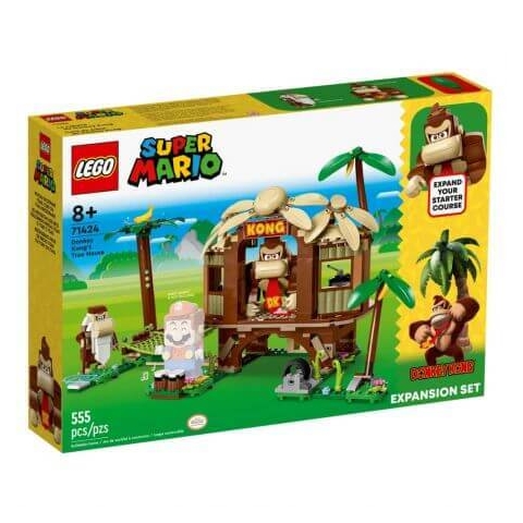 Donkey Kong's Baumhaus Erweiterungsset, 8 Jahre +, 71424, Lego Super Mario