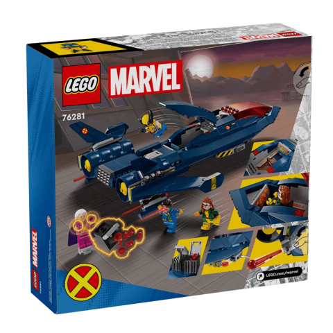 X Men's X Jet Plane, 8+ Jahre, 76281, Lego Marvel Super Heroes