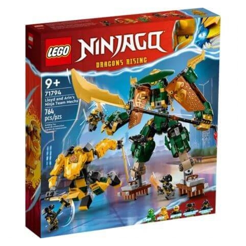 Lloyd und Arin's Ninja-Roboter Lego Ninjago, +9 Jahre, 71794, Lego