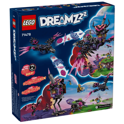 Der Mitternachtsrabe der Hexe von Never, ab 9 Jahren, 71478, Lego Dreamzzz