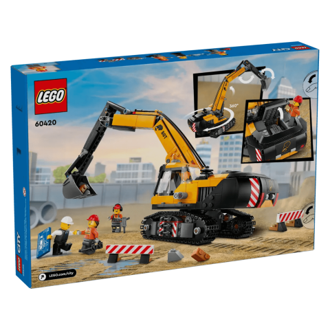 Stadt gelben Bagger, 8+ Jahre, 60420, Lego
