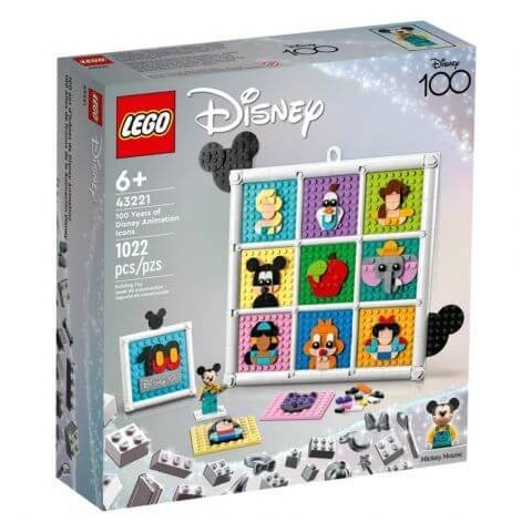 100 Jahre der kultigen Disney-Zeichentrickfiguren Lego Disney Classic, +6 Jahre, 43221, Lego