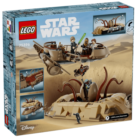 Wüstenskiff und Saraccs Grube, ab 9 Jahren, 75396, Lego Star Wars