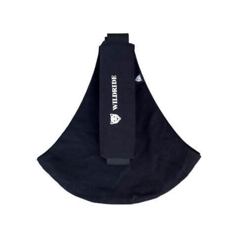 Schwarze Kleinkindtrage, +9 Monate, Wildride