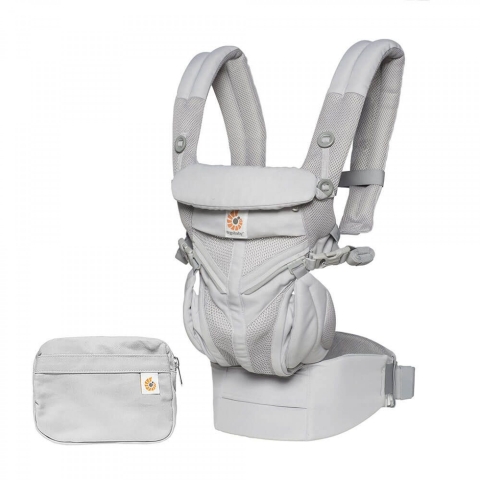 Ergobaby Omni 360 Cool Air Mesh Pearl Grey Babytrage
