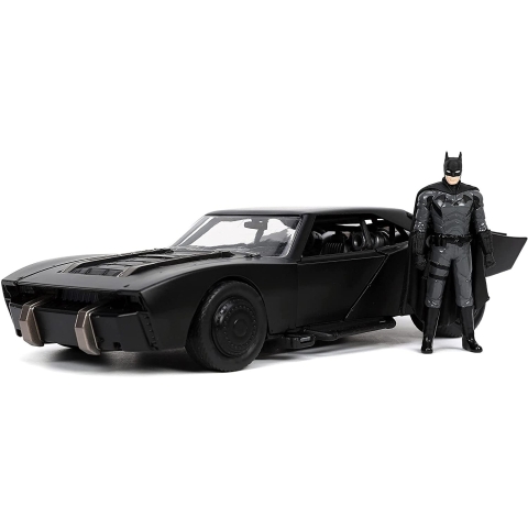 Jada Toys Batmobile Auto Metall Schwarz mit Batman Figure