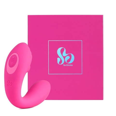 So Divine Pearl Vibe Stimulator Saugnapf G-Punkt Vibrator Rosa