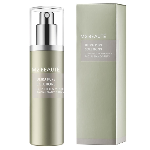 M2 Beaute Ultra Pure Solutions Cu-Peptide & Vitamin B Facial Nano Spray 75 ml