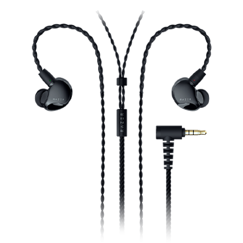 Razer Moray - Ergonomic In-ear Monitor for All-day Streaming - Hybrid Dual-driver Acoustic Design - Ergonomic Low-profile Shape - Superior Passive Noise Isolation