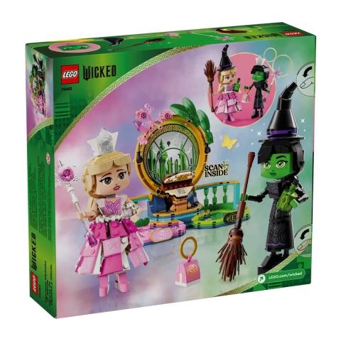 Elphaba und Glinda Wicked Figuren, ab 10 Jahren, 75682, Lego